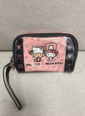 Hellokitty海贼王2011年联名手拿包化妆包，手拿拎袋微瑕、特价