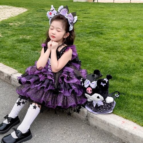 新款童装库洛米洛丽塔礼服公主裙