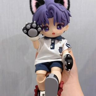 BJD六分体娃衣普六胖六大六可穿玩偶换装超萌可爱中式校园学院风