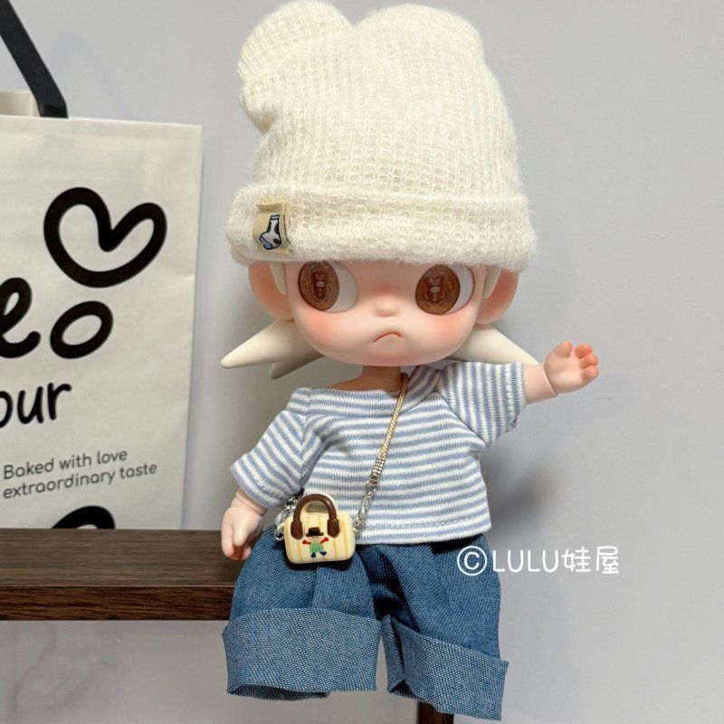 姜饼人zsiga娃衣molly娃衣嘎子姐八分牛仔裤挂件着替T恤帽子娃衣