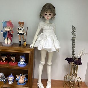 bjd四分娃衣连衣裙小清新可爱多色可选新款夏季小裙子便宜4/1普4