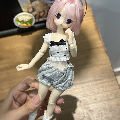 光魇双生娃衣azone特六娃衣吊带套装家居日常感娃衣