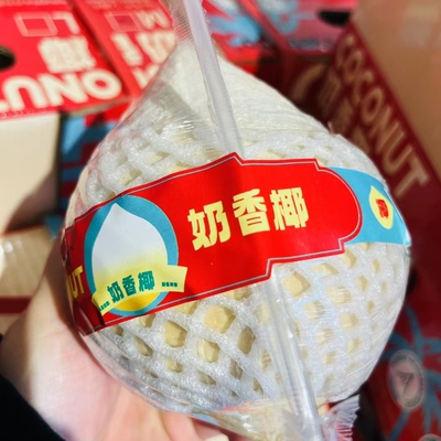 越南奶香椰9粒冬天空调房里椰香在嘴里四溢开来清甜可口却不