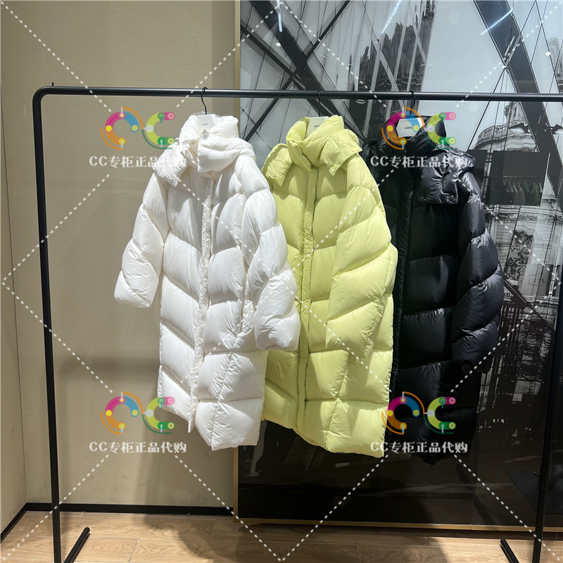 欧时力1TY433689F专柜正品2023年秋季新款轻薄中长款羽绒外套1790