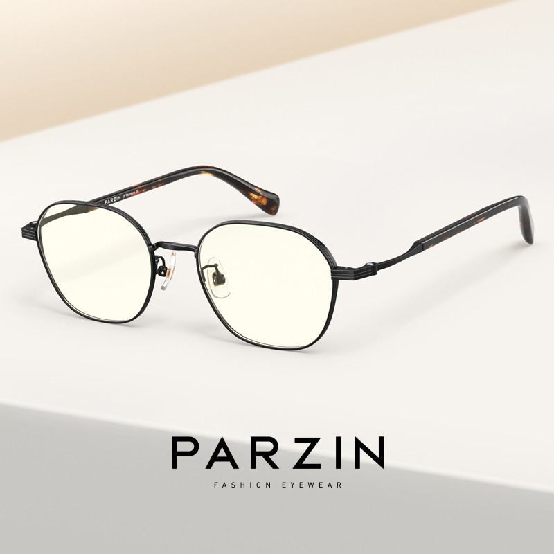 帕森复古小框显瘦防蓝光眼镜