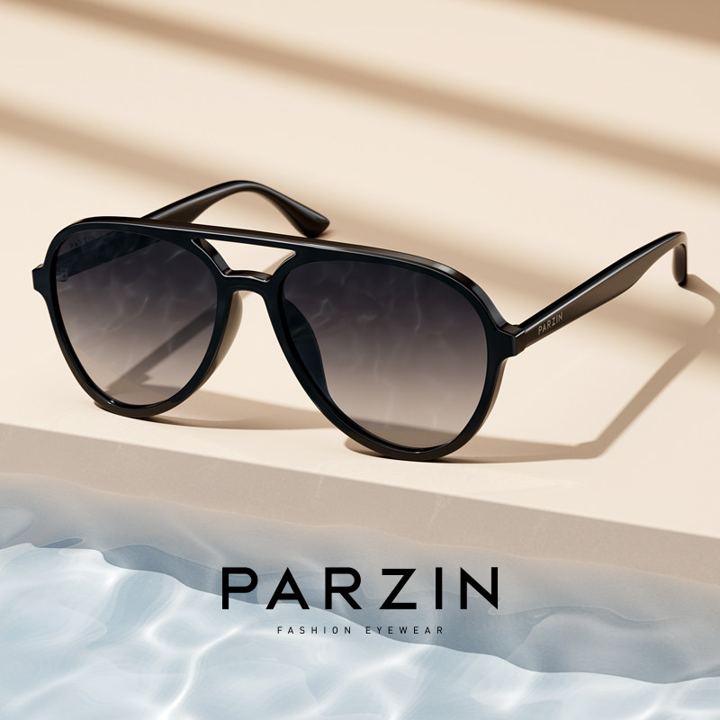 帕森太阳镜女复古潮流飞行员司机开车遮阳防晒眼镜男墨镜92152
