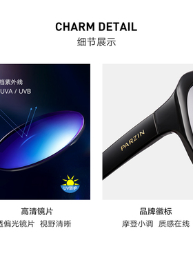 帕森太阳眼镜女士  时尚复古偏光眼镜大框开车专用驾驶镜墨镜潮