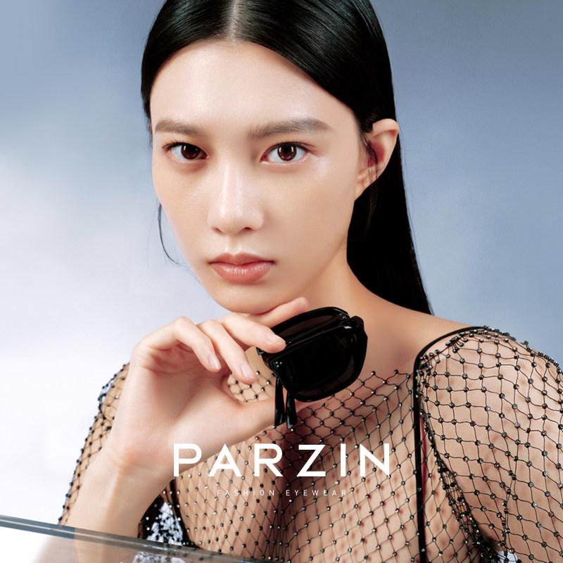 帕森偏光太阳镜女 韩版时尚轻盈偏方框折叠墨镜男防紫外线91506