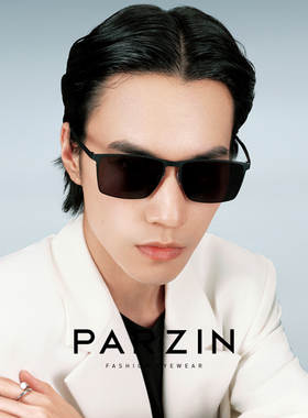 帕森男士偏光太阳镜时尚轻盈高清镜片司机开车专用驾驶墨镜PZ8366