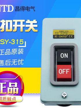 CNTD/昌得CBSY-315(台湾式）动力押扣开关