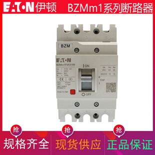 160 125 140 EATON伊顿塑壳断路器BZMm1F3AX100