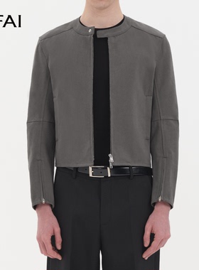 NFAI 26SS 机车夹克 精调版型/立体剪裁/抗皱挺括