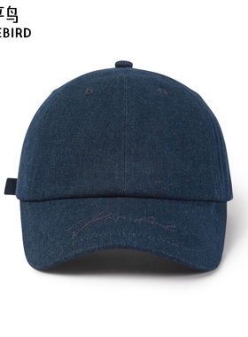 【商场同款】太平鸟男款 男士休闲帽子时尚黑武士鸭舌帽B1YAG1264