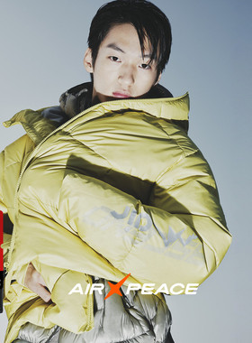 【AIRxPEACE】太平鸟男装连帽宽松羽绒服冬新款鹅绒外套B2ACF4624