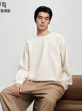 【商场同款】太平鸟男装Daria Song 联名系列圆领卫衣B1CRF4274+