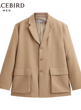 太平鸟男装春季新款便服外套男士B1BBD1202