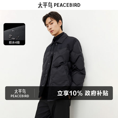 【甄选】太平鸟男装羽绒服
