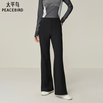 【AIRxPEACE】太平鸟 时尚休闲裤25冬季新款修身运动裤 B2GMF413A