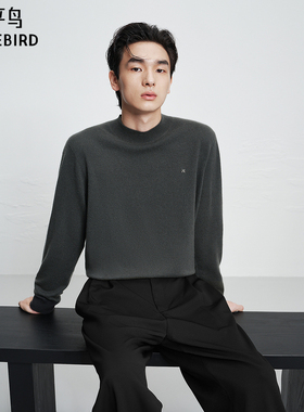 【商场同款】太平鸟男装毛衫冬季时尚质感保暖山羊绒 B1EBF4B43