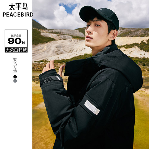 太平鸟男装羽绒服BWACC4141