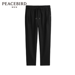 装 男黑色裤 舒适工装 潮牌裤 男 太平鸟男装 运动裤 锥形休闲裤