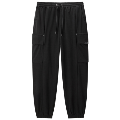 太平鸟男装工装长裤秋季弹力潮流潮流束脚裤青年宽松休闲裤