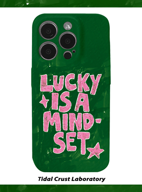 个性幸运是一种心态菲林二合一手机壳适用苹果17nova14华为p70mate60小米15opporen14ovivo荣耀300iPhone16