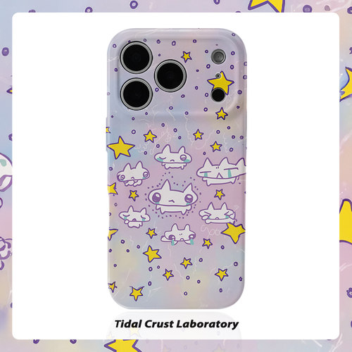 y2k千禧风兔子与星星菲林二合一手机壳适用苹果17nova14华为p70mate60小米15opporen14ovivo荣耀300iPhone16