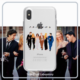 老友记复古美剧透明手机壳适用苹果17nova14华为p70/mate70小米15opporeno14vivo30荣耀300iPhone15
