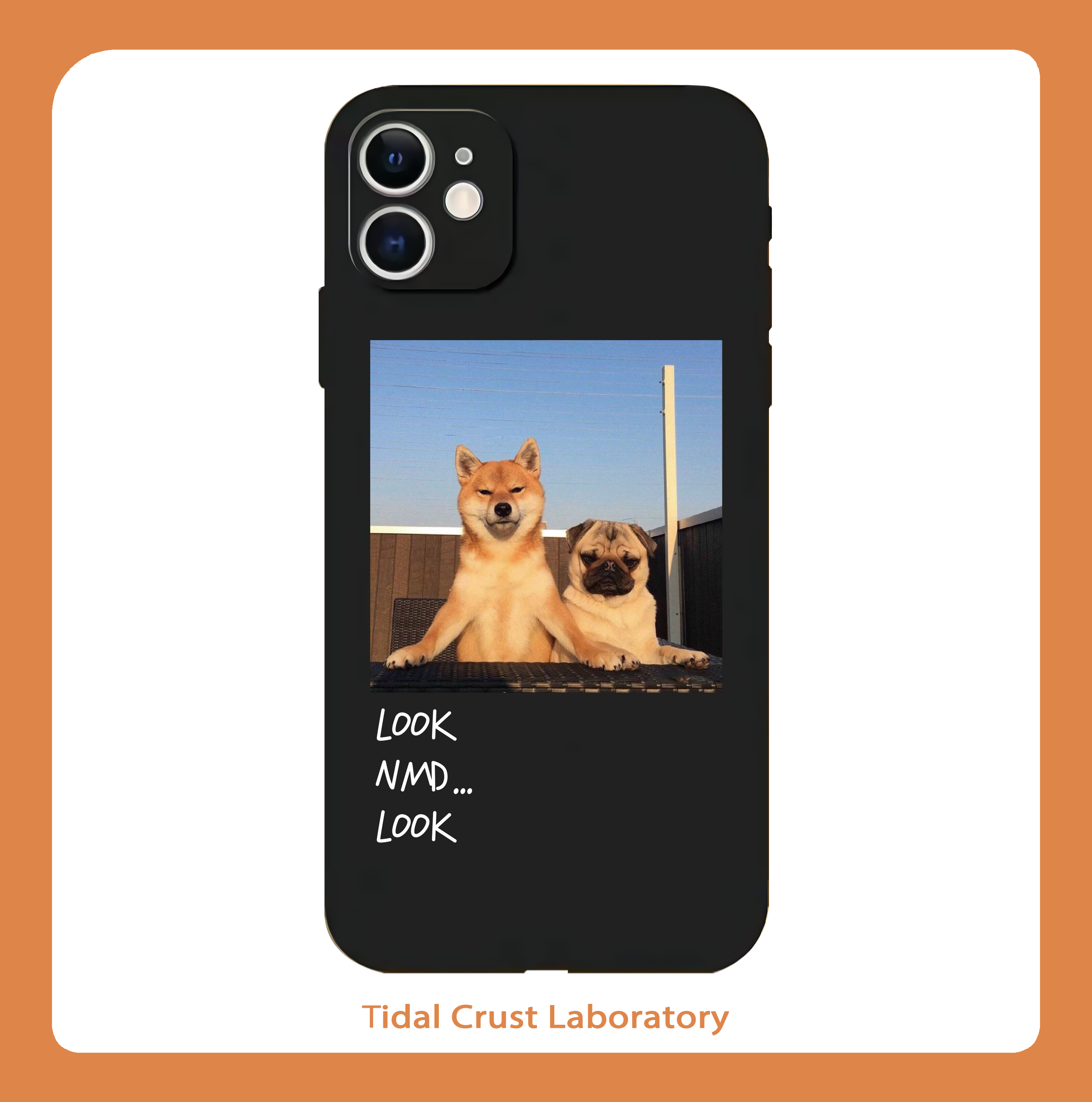 ins黑色液态硅胶恶搞柴犬手机壳适用苹果17nova14华为p70mate70小米15opporeno14vivo30荣耀300iPhone15