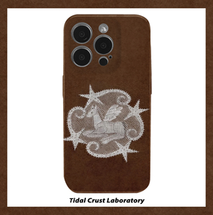 美拉德马年蕾丝飞马菲林二合一手机壳适用苹果17nova14华为p70mate60小米15opporen14ovivo荣耀300iPhone16