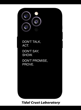 黑色个性英文行胜于言菲林磁吸手机壳适用苹果17nova14华为p70mate60小米15opporen14ovivo荣耀300iPhone16