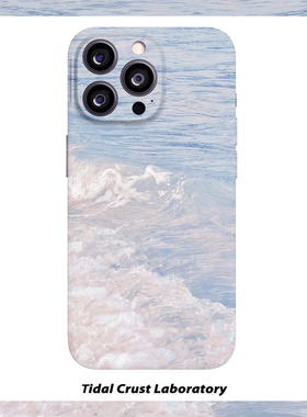 阳光下的蓝色浪花文艺菲林二合一手机壳适用苹果17nova14华为p70mate60小米15opporen14ovivo荣耀300iPhone16