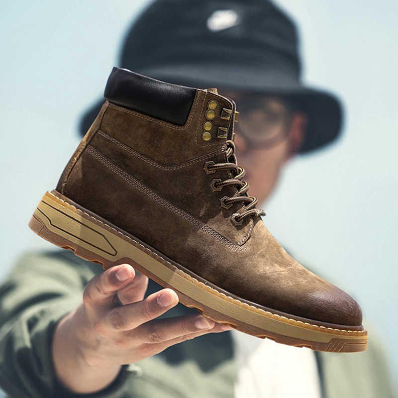 男鞋2021秋季复古中帮沙漠靴英伦