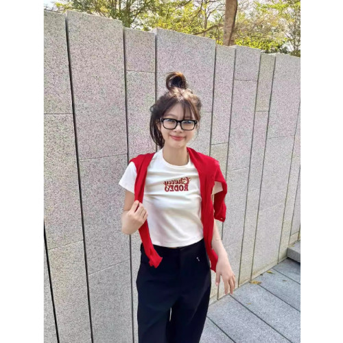 小个子短袖T恤女夏季短款上衣潮