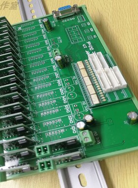视觉多路定制光源控制器IO板卡RS232调光板20路36 40路5V12V24V
