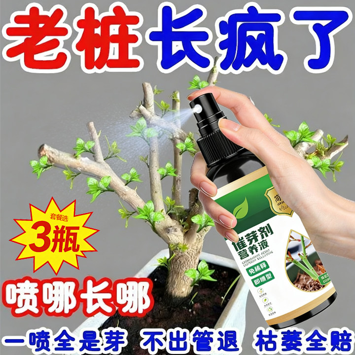 催芽剂通用营养液助力植物焕发生机快速生长芽多芽壮芽分化液体肥