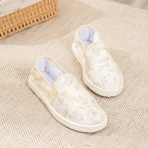 老北京千层底手工布鞋透气