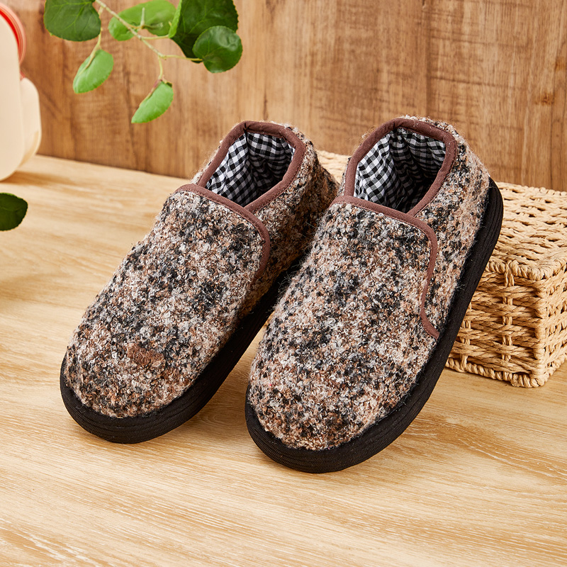 手工千层底棉鞋冬季保暖加厚