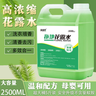 防蚊虫家用持久留香水味地板清洁剂祛除异味 5斤拖地花露水大桶装