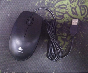 二手 支持专卖店认证 罗技 M100有线办公鼠标 假一赔十 M90 正品