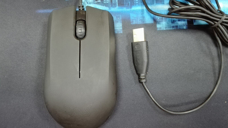 正品二手雷蛇/Razer地狱狂蛇 CF CS LOL 逆战 吃鸡专用游戏鼠标