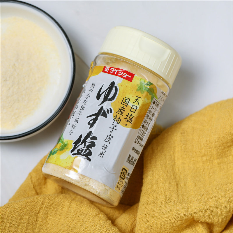 日本进口大逸昌柚子胡椒盐80g家用炒菜烧烤肉牛排调味撒料胡椒粉