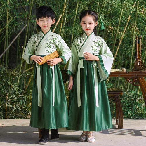 儿童古装汉服女童国学弟子规襦裙