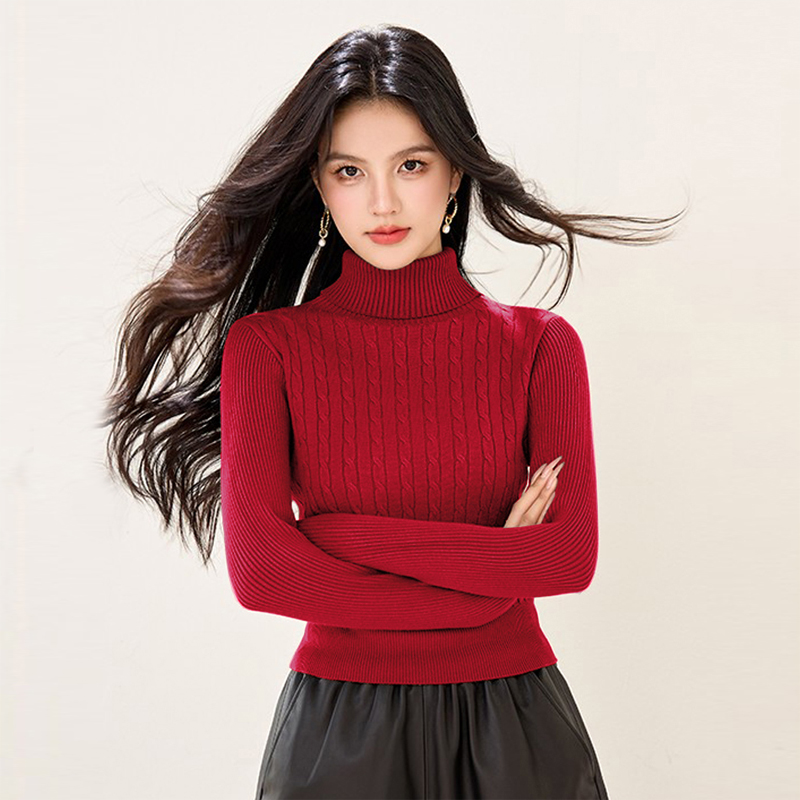 短款时尚装女新毛衣上衣女