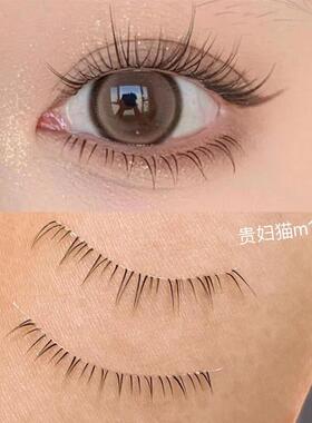 被夸无数次~贵妇猫M131下至下睫毛流太阳花漫画小火苗假睫毛女自v