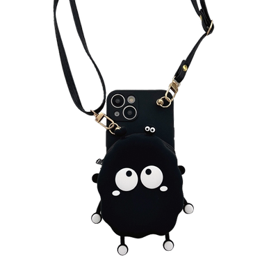 适用vivo硅胶软壳全包女款煤球