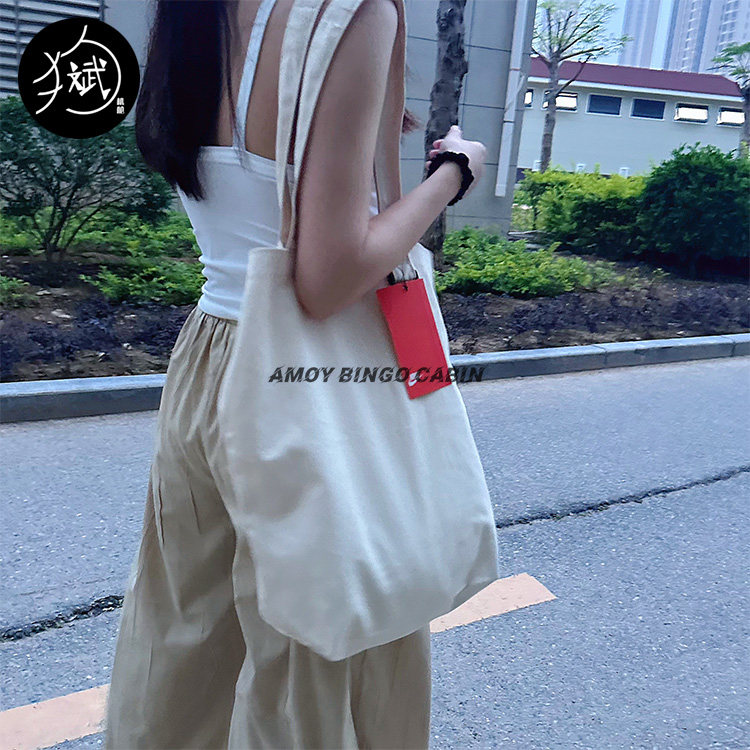 Nike耐克男女纯色超大容量运动休闲手拎单肩帆布托特包CW1120-120