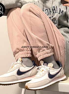 Nike耐克 Waffle Trainer 2 GS女子低帮华夫运动休闲鞋DJ0345-100