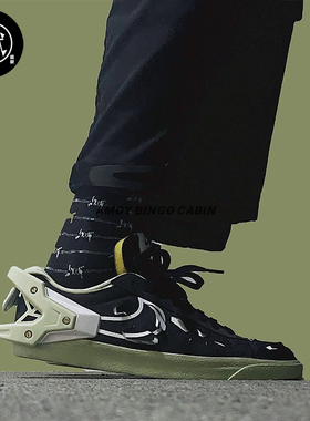 Acronym×Nike耐克 Blazer Low 男女机能风休闲板鞋DO9373 DN2067